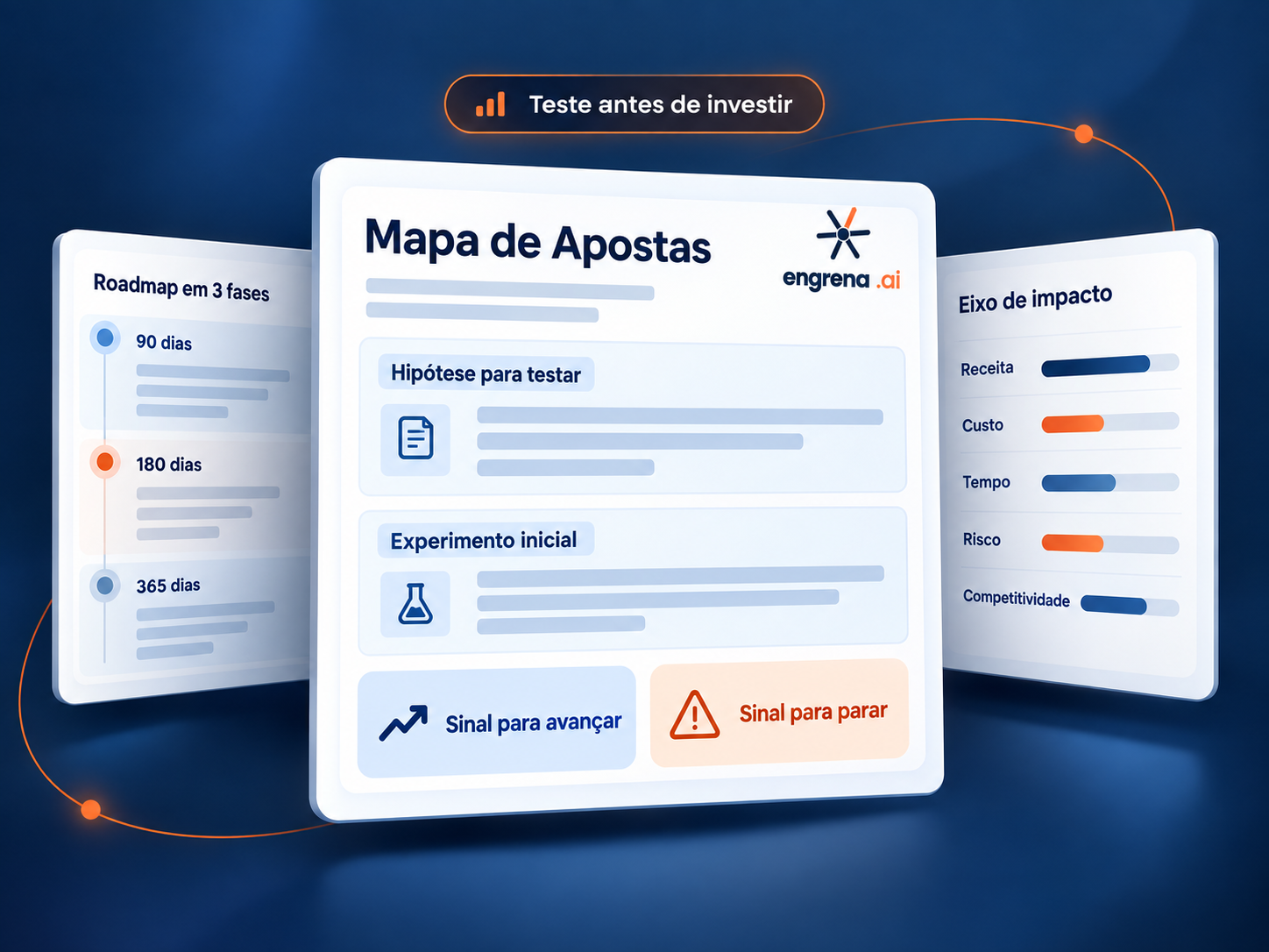 Mapa de Apostas — exemplo de relatório